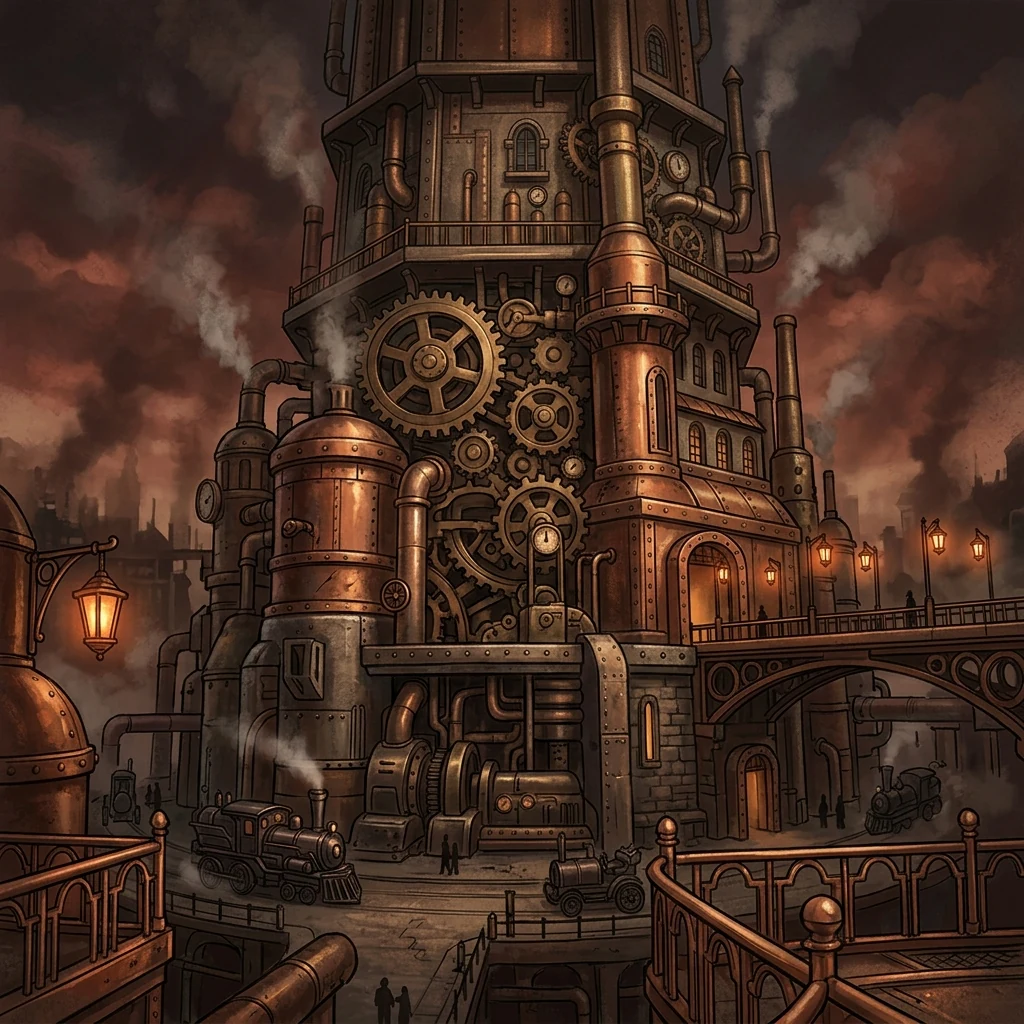 Steam Tower sur Stake