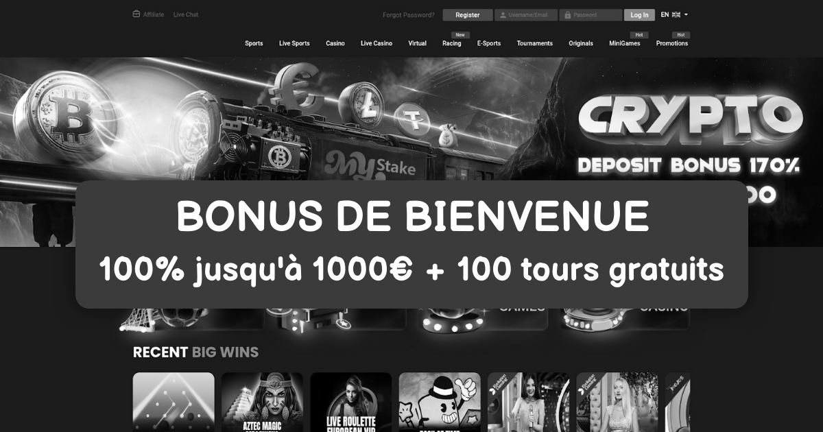 Mystake Casino - Meilleurs Slots en France